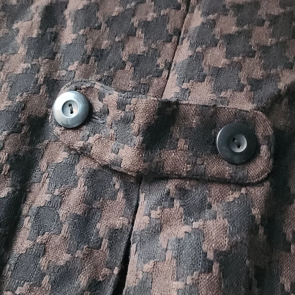 Mango Patterned Cropped Jacket - Picture 3 of 8